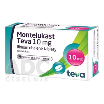 Монтелукаст Тева 10 мг, 98 таблеток